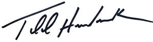 a person's signature