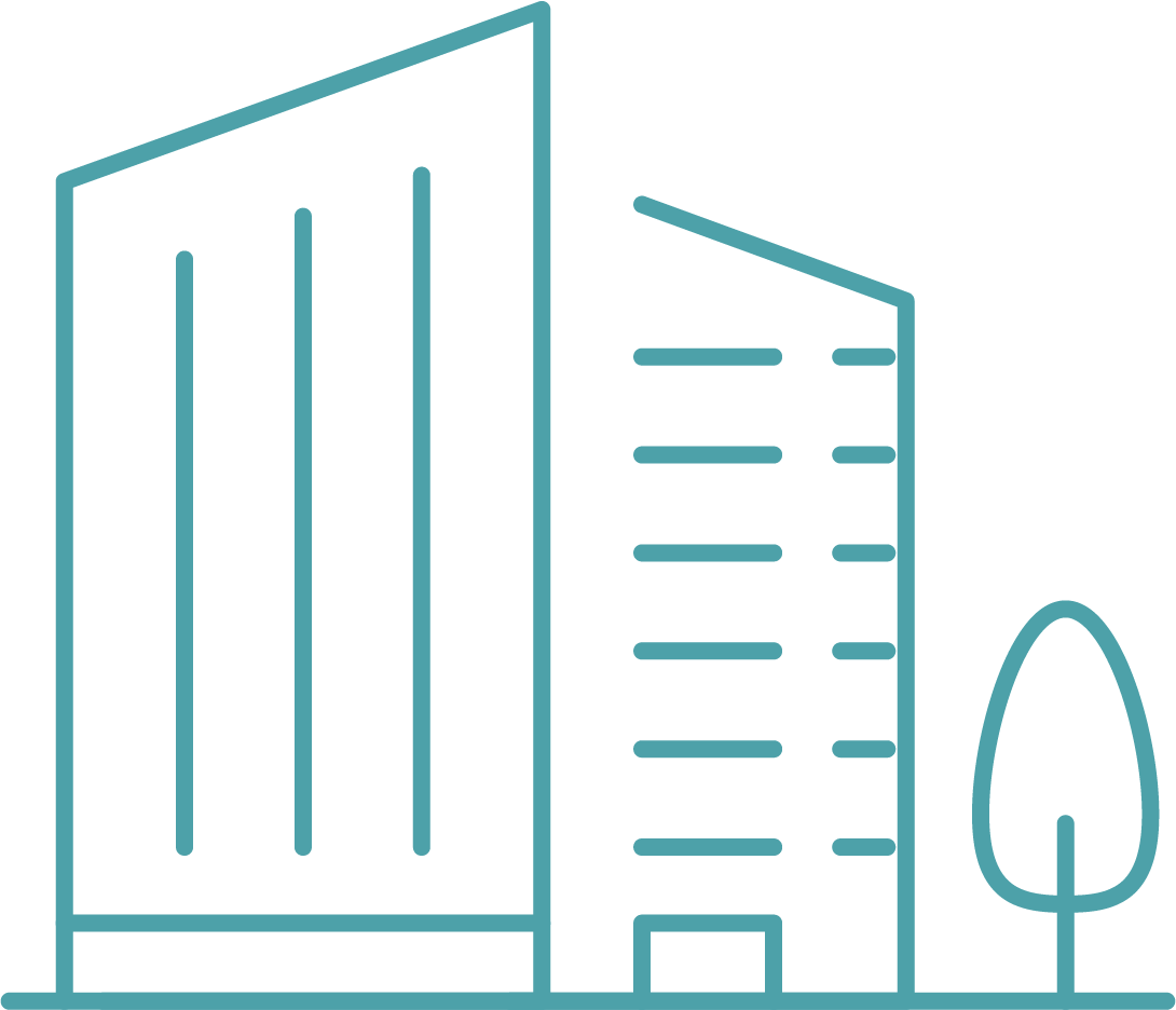 Icon of commercial buildings