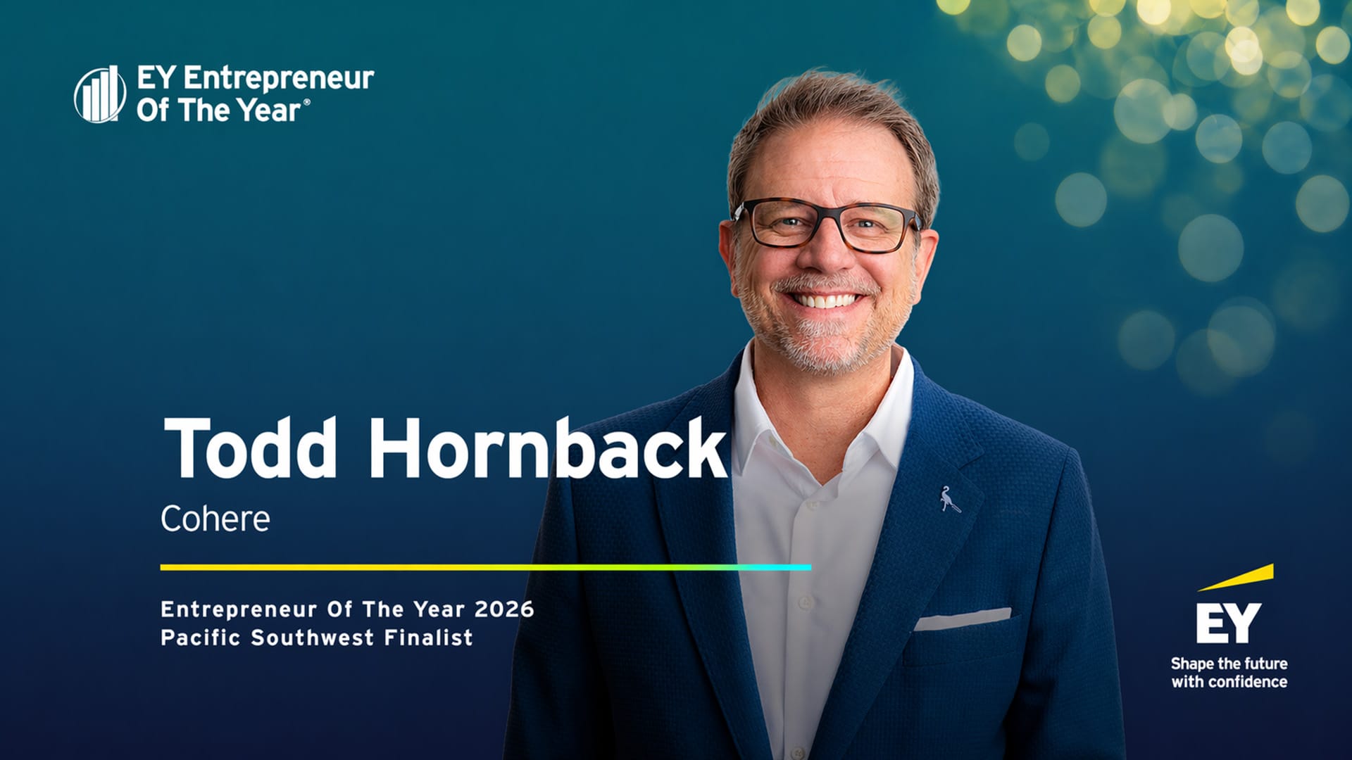 Todd Hornback is named a 2026 EY Entrepreneur of the Year Pacific Southwest finalist