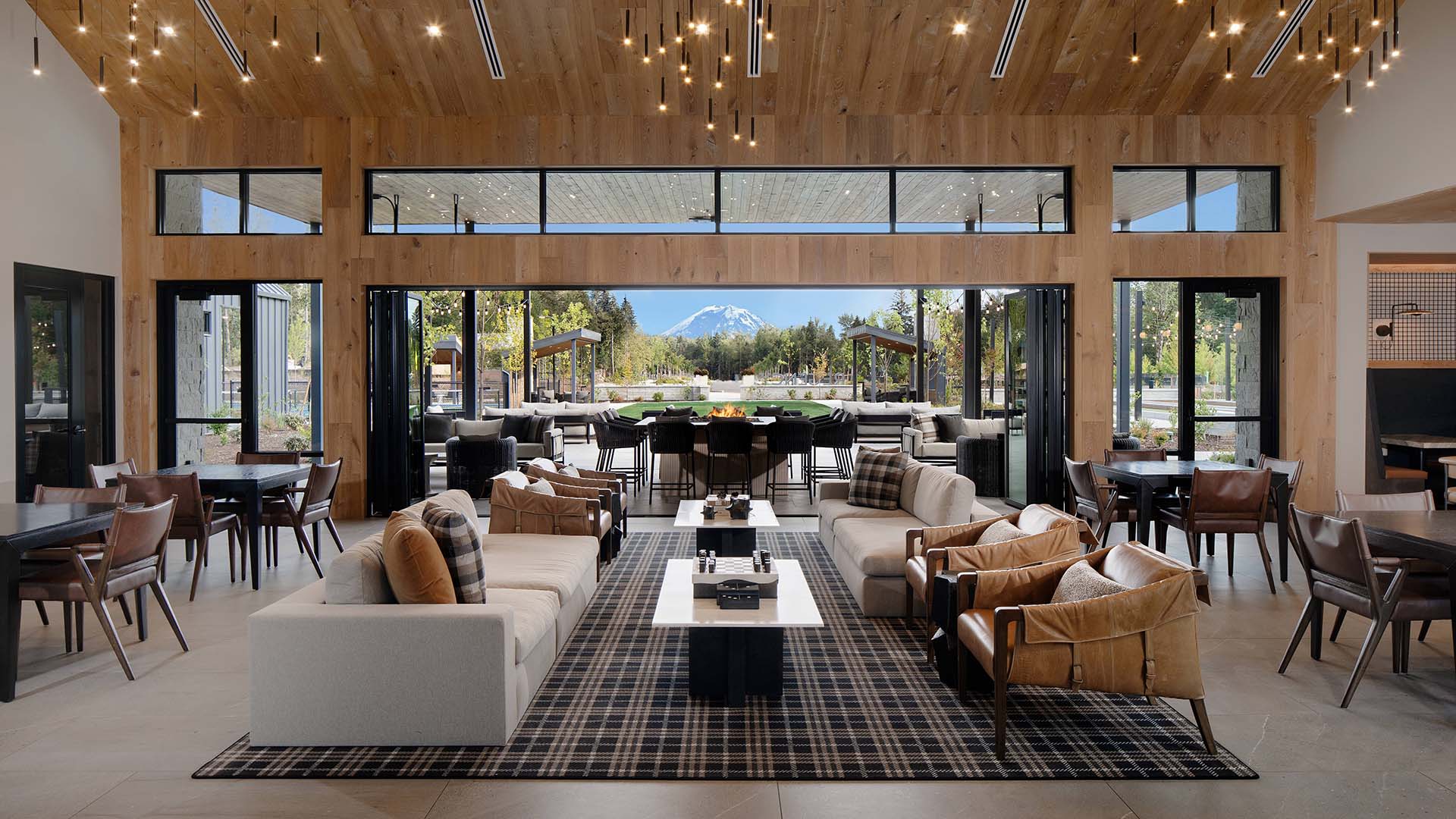 Interior view of the Regency at Ten Trails clubhouse